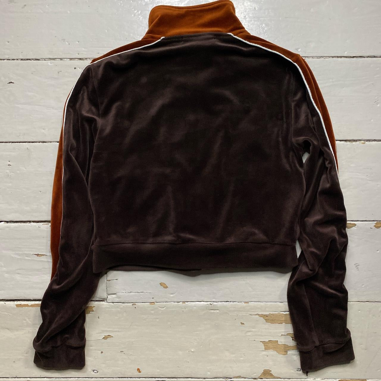 Jaded London Velour Brown Jacket (UK 10)