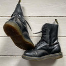 Dr Martens Leather Black Hi Boots (UK 8)