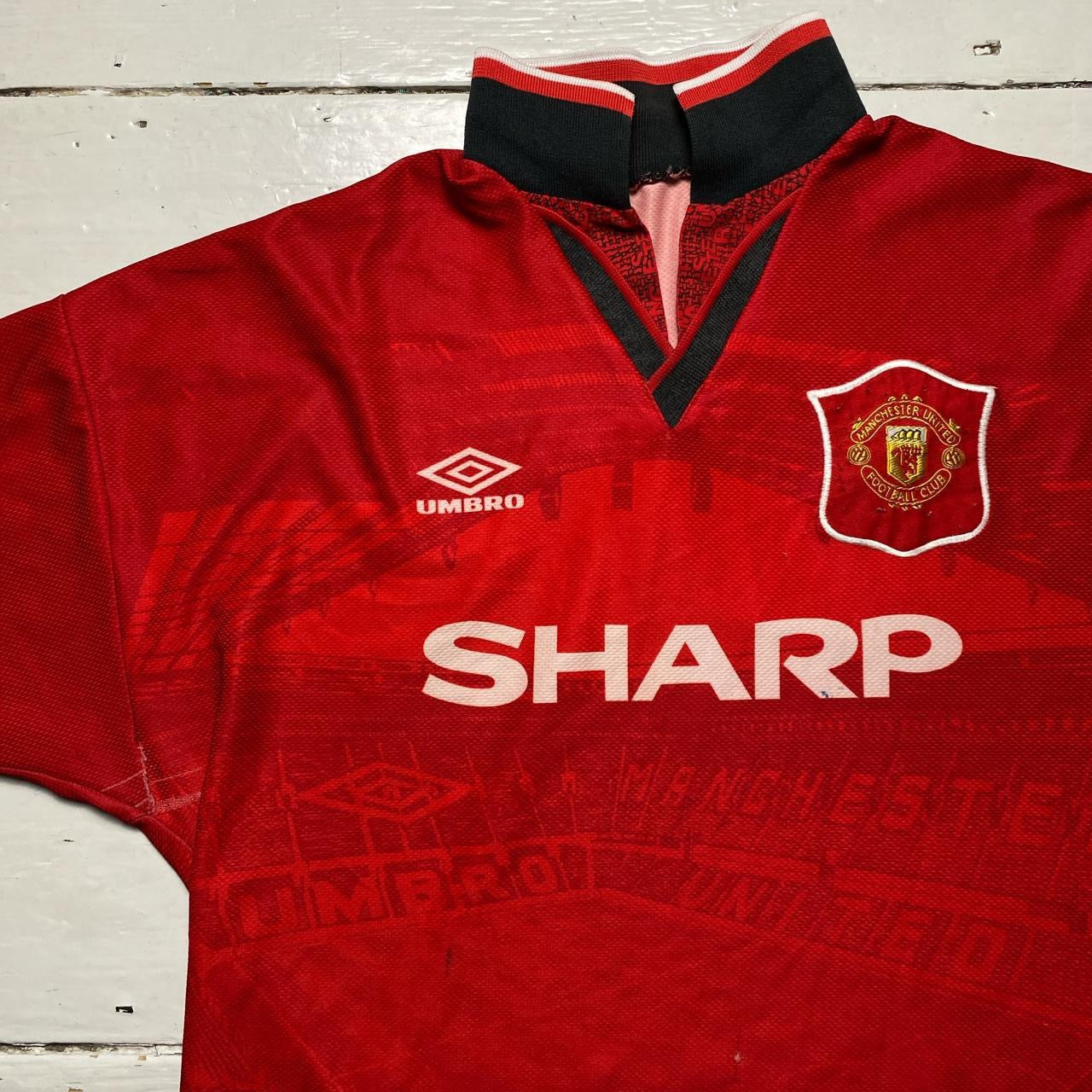 Manchester United Umbro Vintage Jersey (XL)