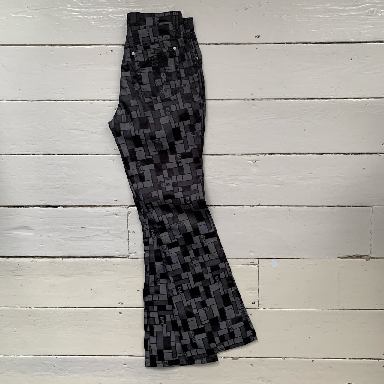 Versace Classic Vintage Womens Monogram Trousers (W29 L30)