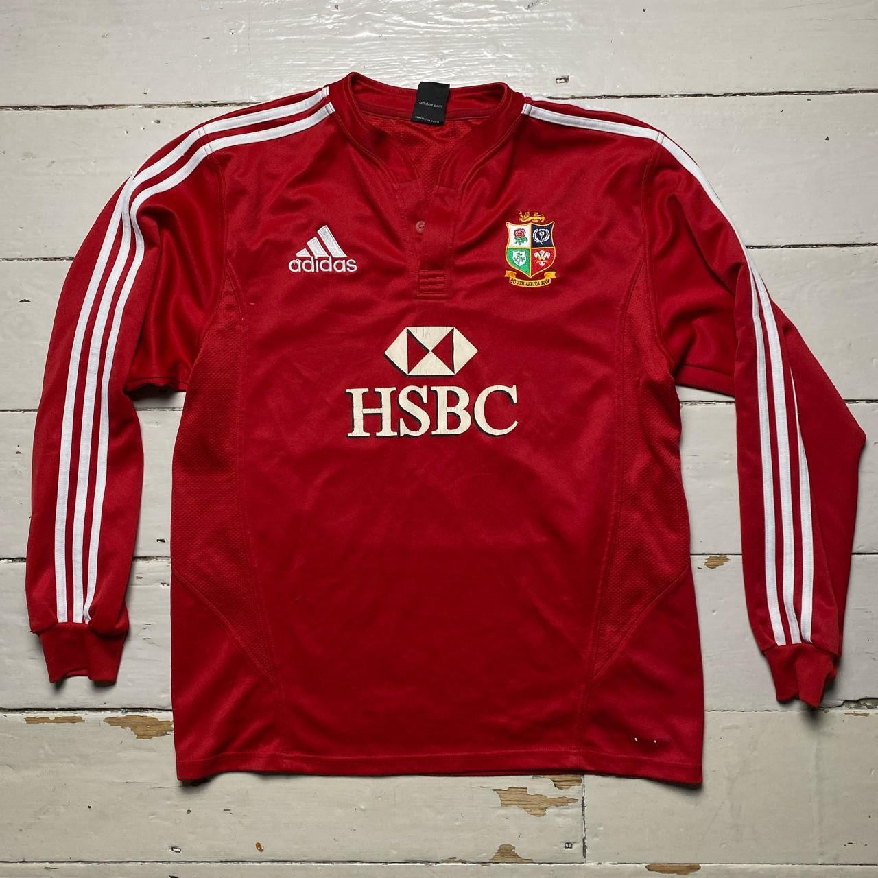 British Lions South Africa Rugby Jersey (Large)