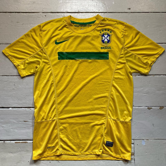 Brasil Nike Jersey Yellow (Medium)