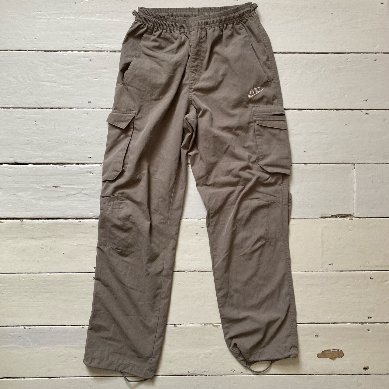 Nike Khaki Cargo Trousers (Small)