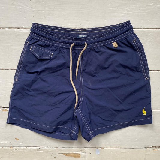 Ralph Lauren Navy Swim Shorts (Small)