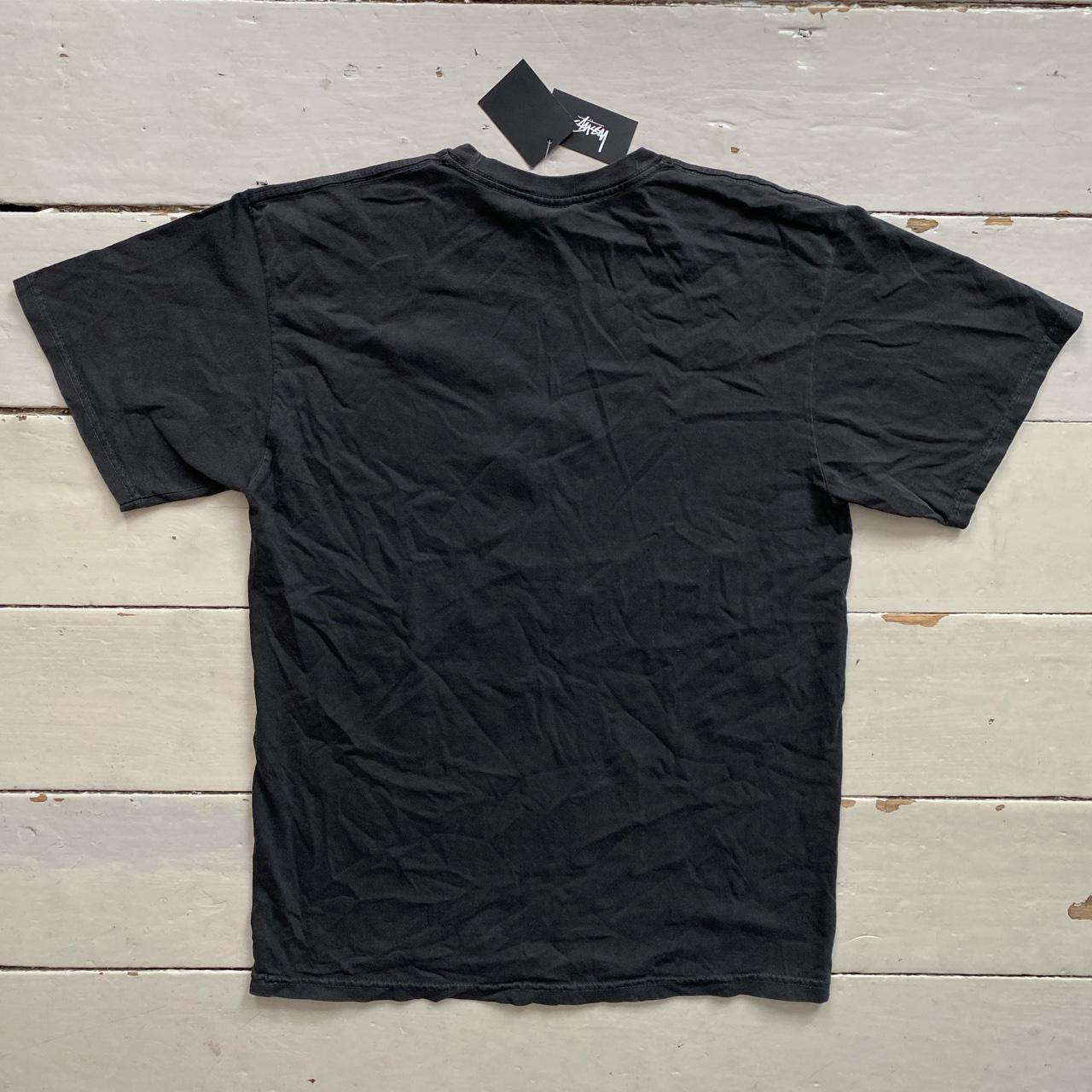 Stussy T Shirt Black (Medium)