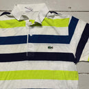 Lacoste Striped Polo Shirt (Medium)