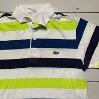 Lacoste Striped Polo Shirt (Medium)