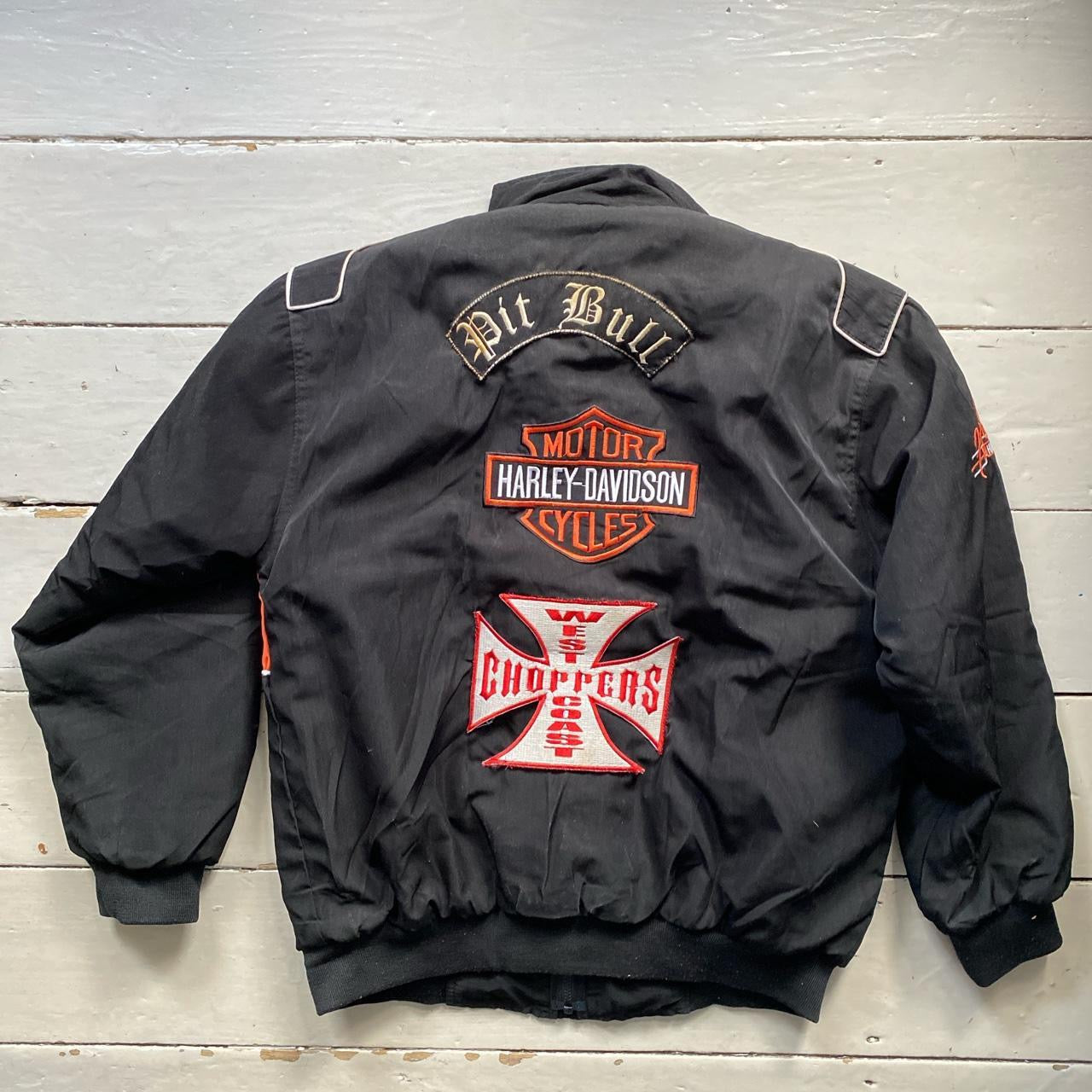 Harley Davidson Vintage Bomber Jacket (Medium)