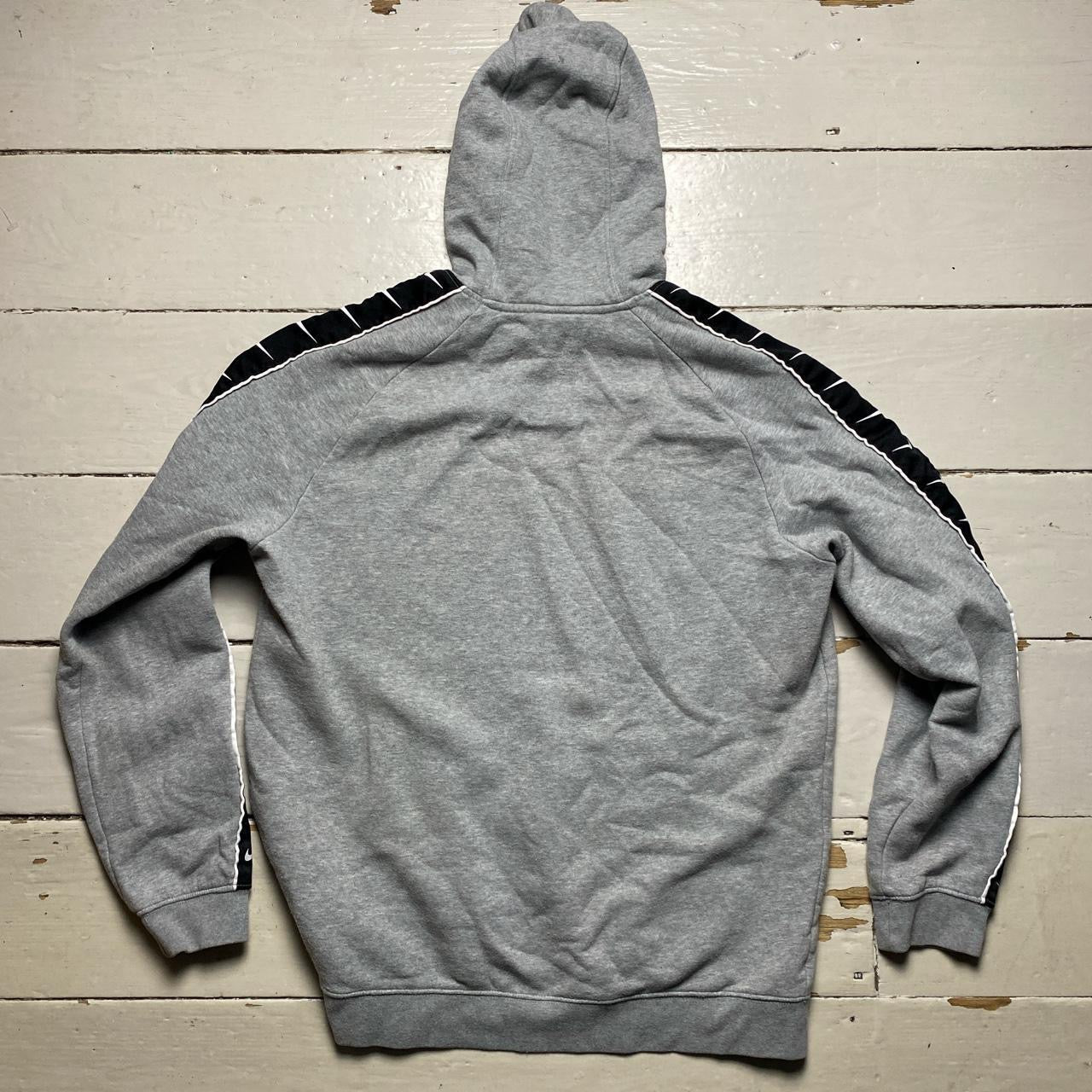 Nike Multi Swoosh Grey Hoodie (Large)