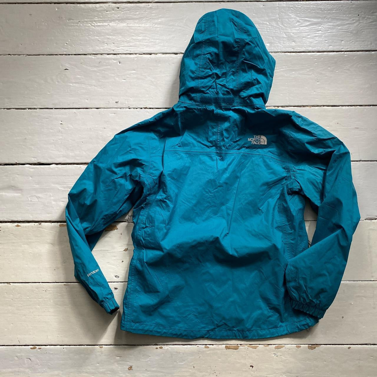 The North Face Blue Windbreaker Womens (Small)
