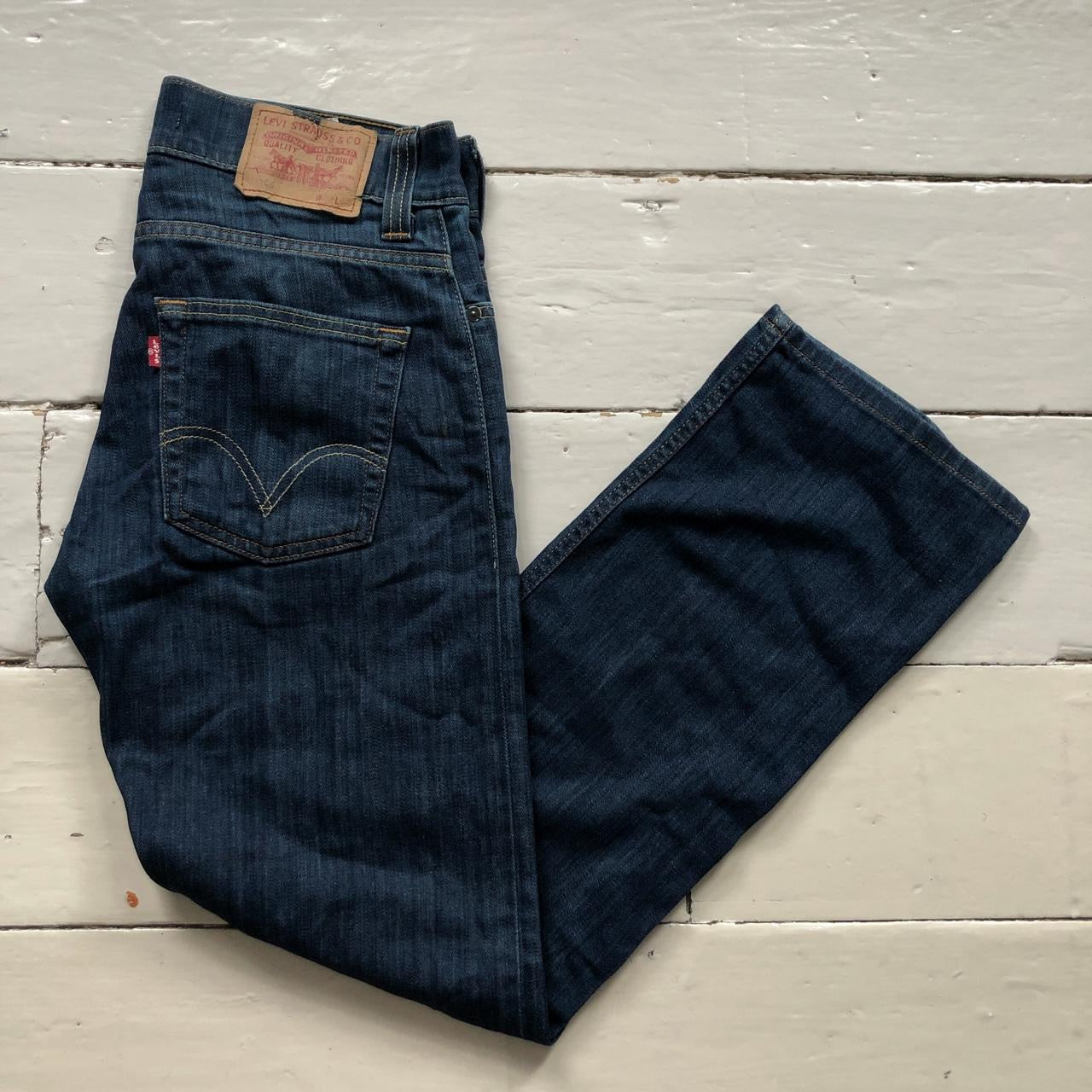 Levis 506 Navy Jeans (30/28)