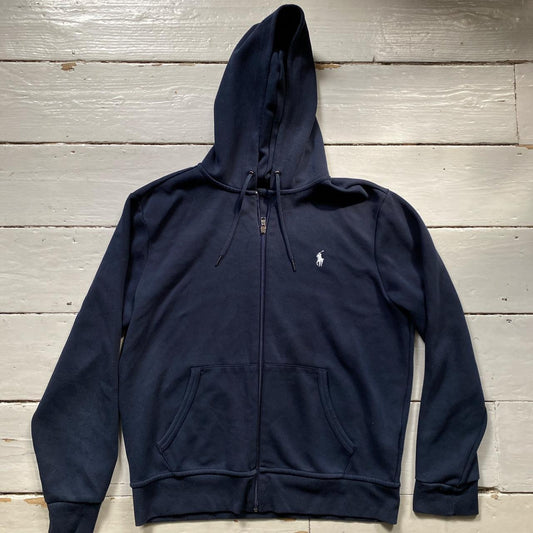 Ralph Lauren Navy Hoodie (Large)