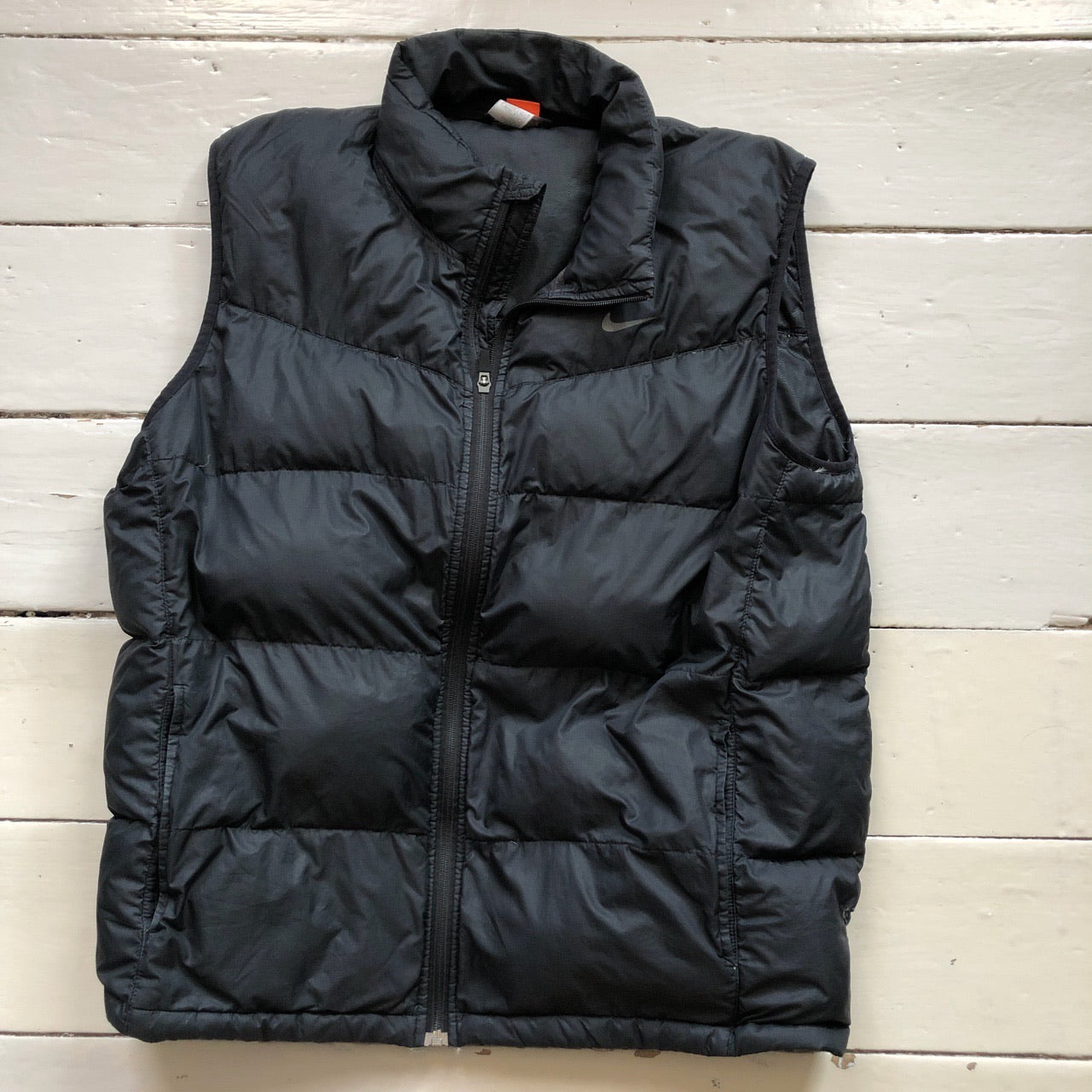 Nike Vintage Black Gilet (Large)