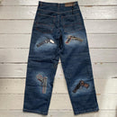 Focus Vintage Gun Embroidery Jeans (35/35)