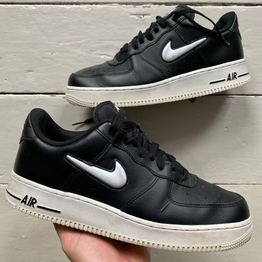 Nike Air Force 1 Black and White Jewel (UK 9)