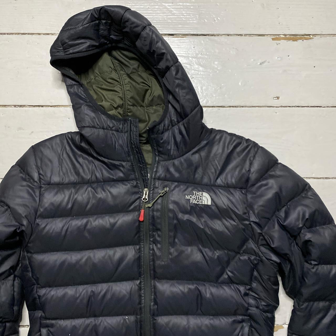 North Face 550 Black Puffer Jacket (Large)