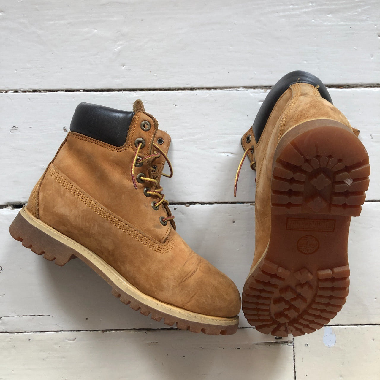 Timberland Nubuck Brown Boots (UK 8.5)