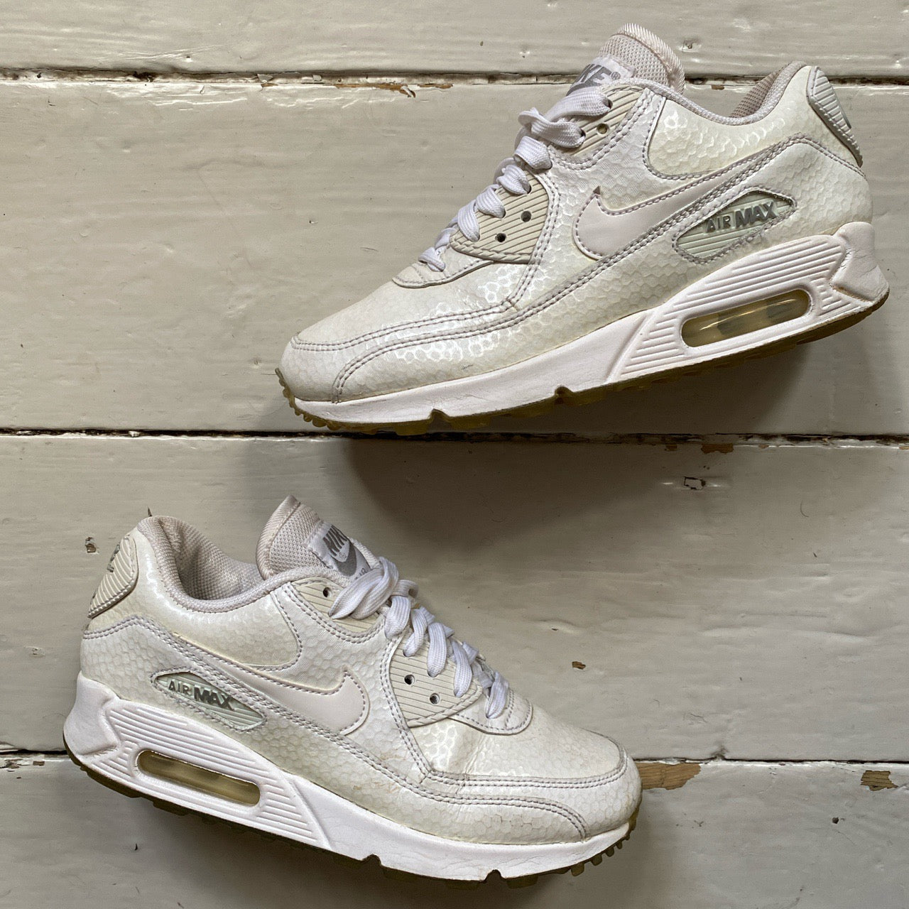 Nike Air Max 90 White (UK 3.5)