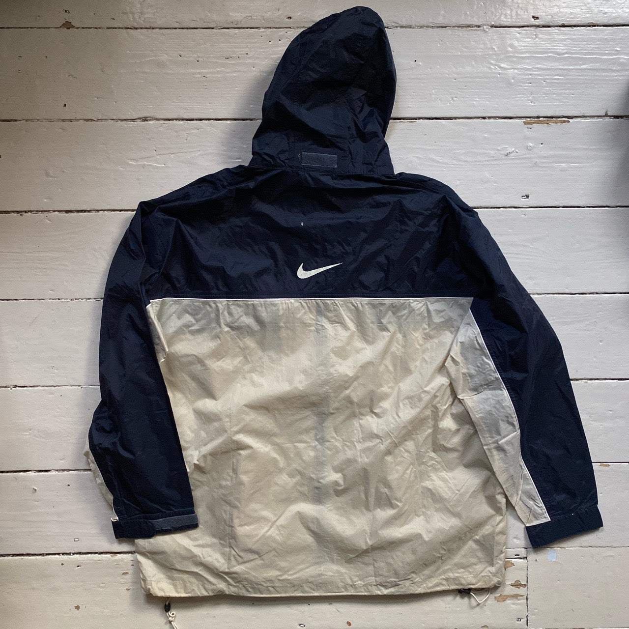 Nike Vintage Swoosh Shell Windbreaker Jacket (XL)