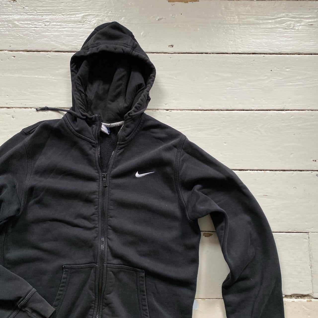 Nike Swoosh Black Hoodie (Medium)