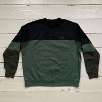 Nike Swoosh Green Jumper (XL)