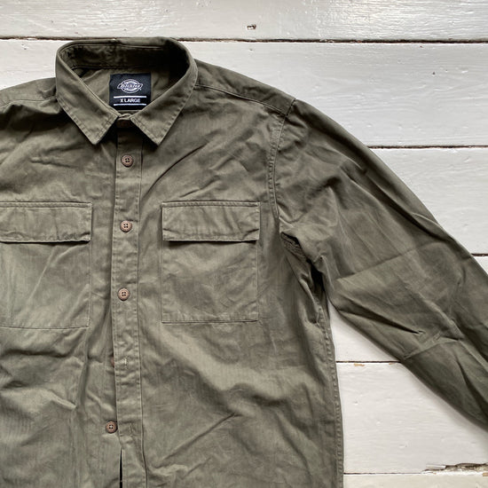 Dickies Olive Green Shirt (XL)