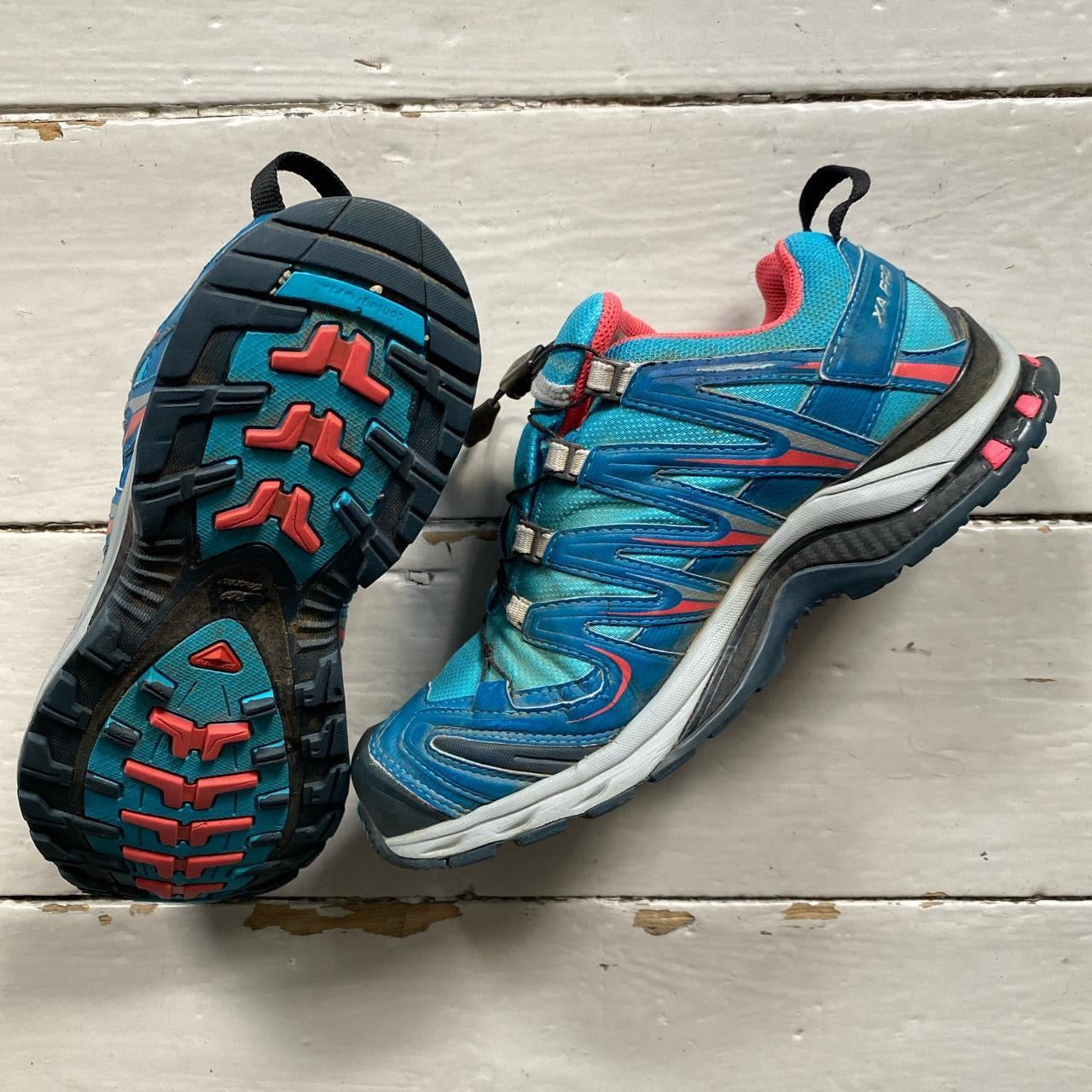 Salomon XA Pro Blue and Pink (UK 6.5)