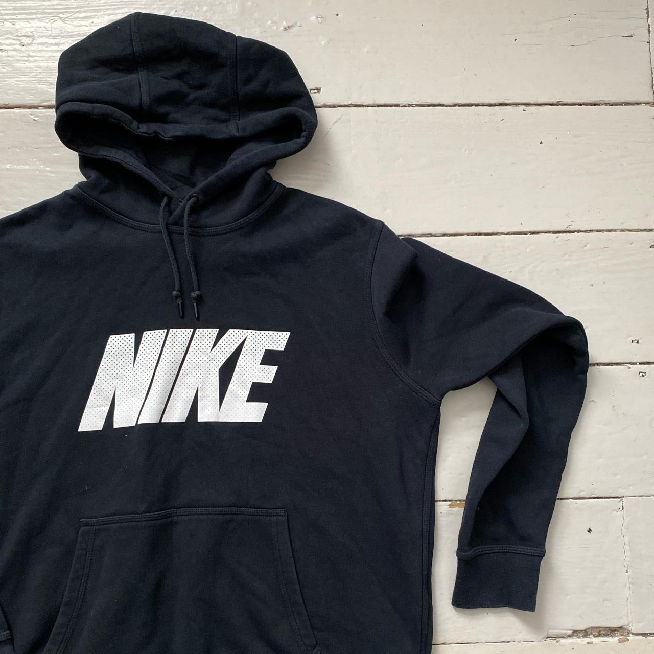 Nike Club Black Hoodie (Large)