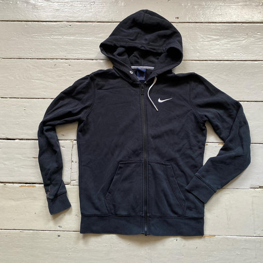 Nike Swoosh Black Hoodie (Medium)