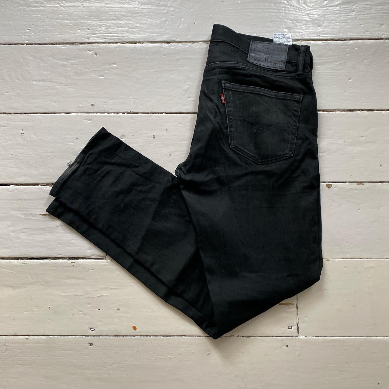 Levis 511 Black Slim Fit Jeans (33/32)