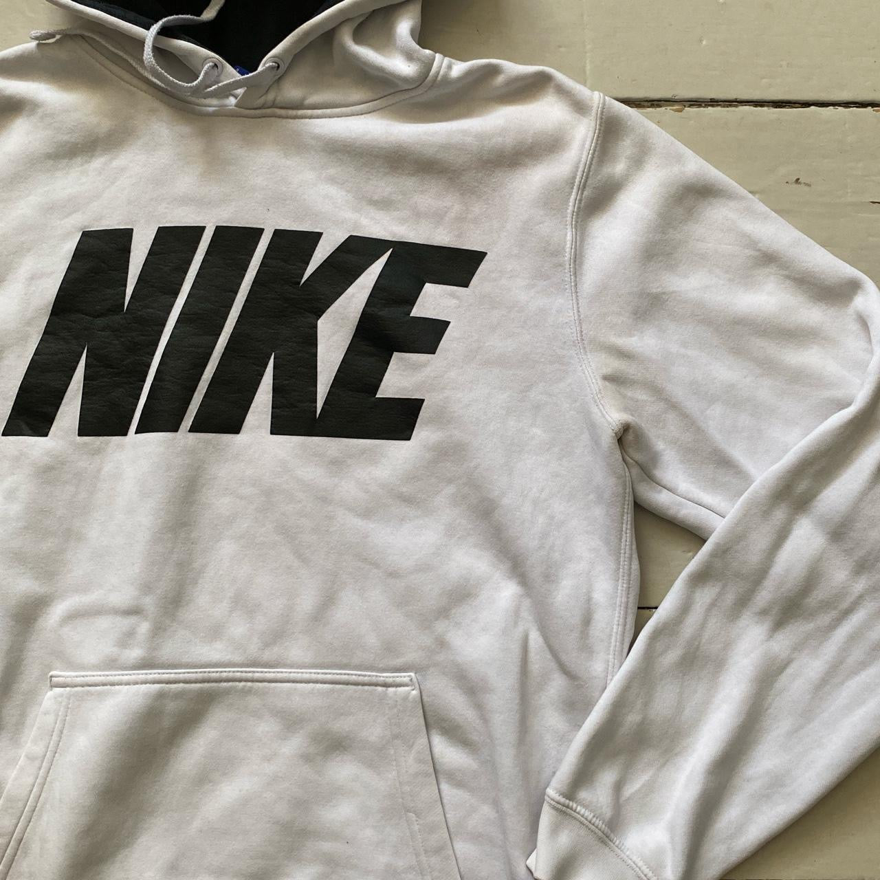 Nike Club White Hoodie (Small)