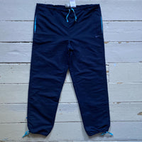 Nike Vintage Swoosh Navy Shell Bottoms (UK 8-10)