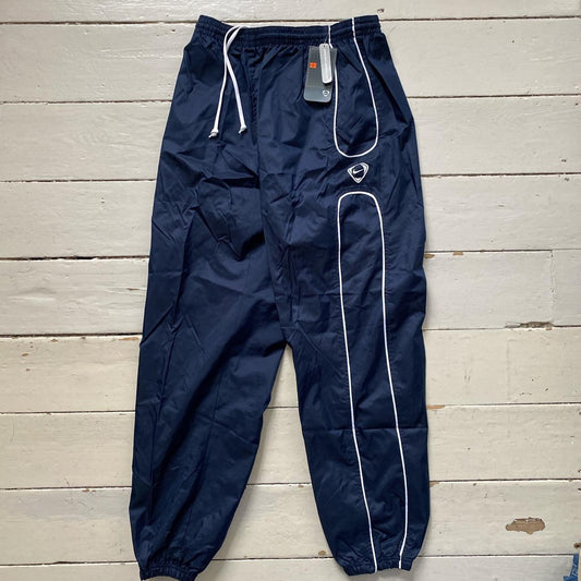 Nike Vintage Navy Shell Bottoms (XXL)