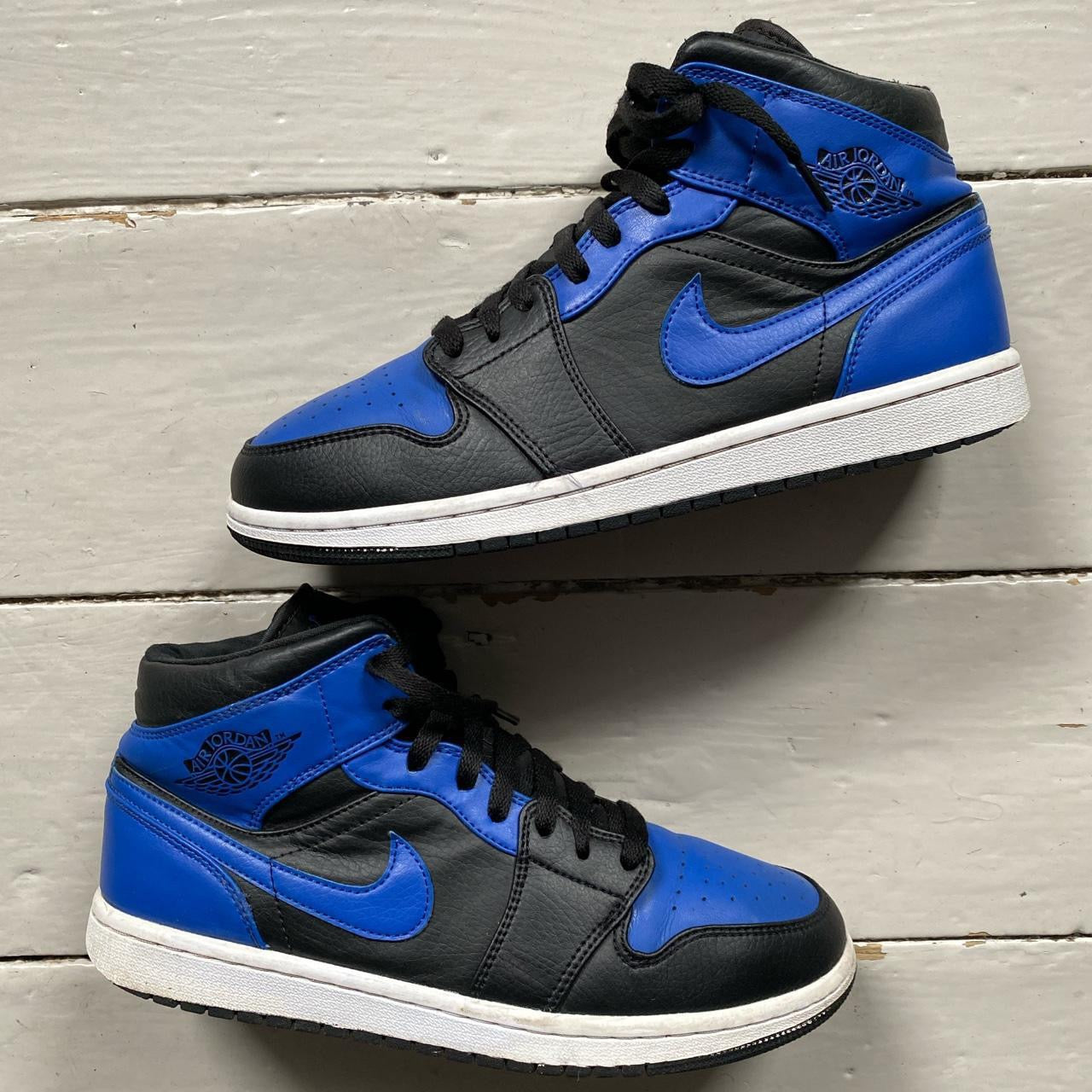 Jordan 1 Mid Hyper Royal Blue (UK 8.5)