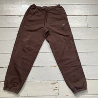 Nike Vintage Brown Joggers (Large)