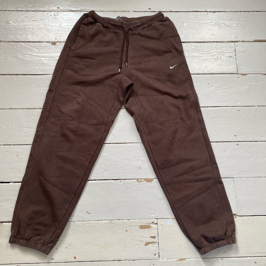 Nike Vintage Brown Joggers (Large)
