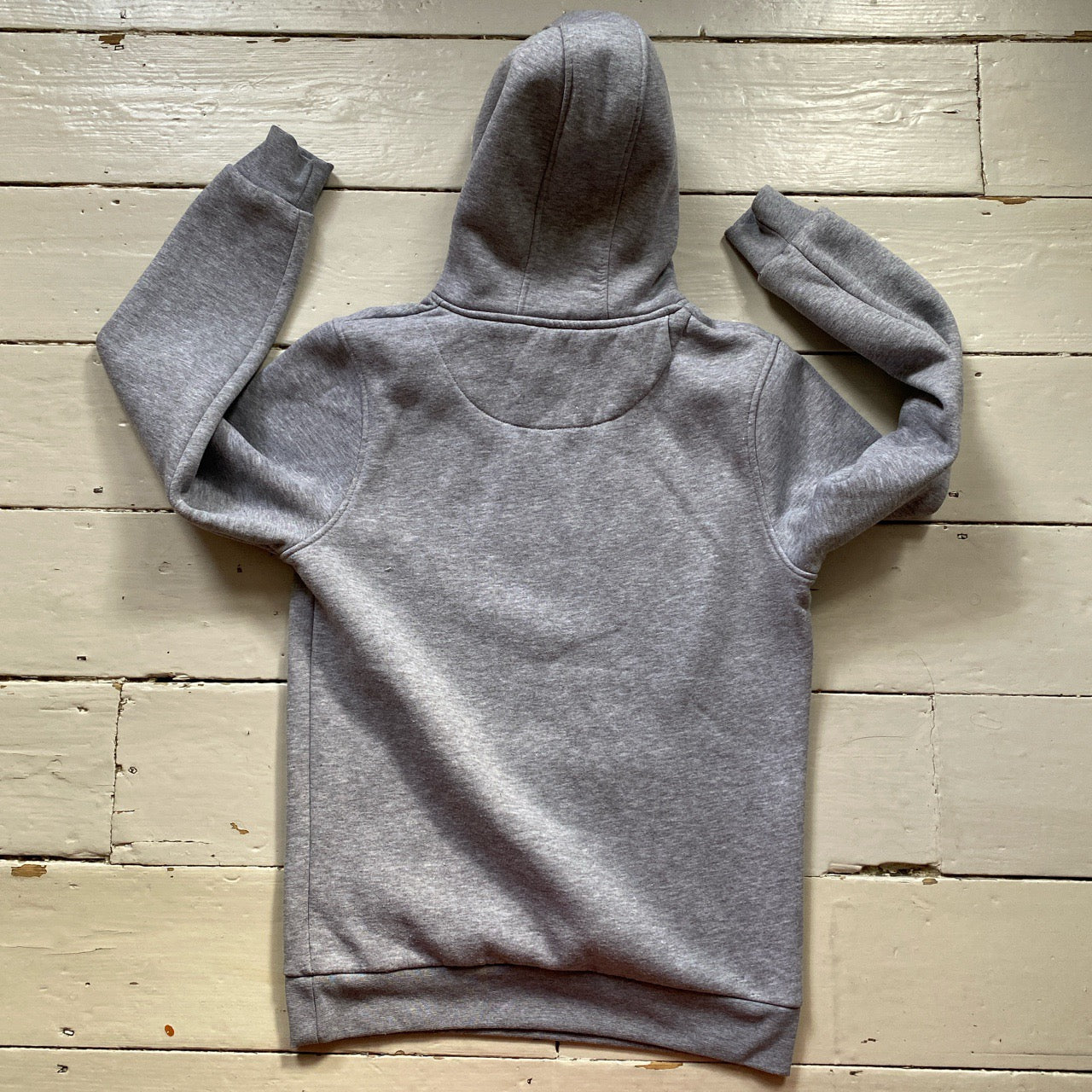 Mercier Patches Grey Hoodie (Small)