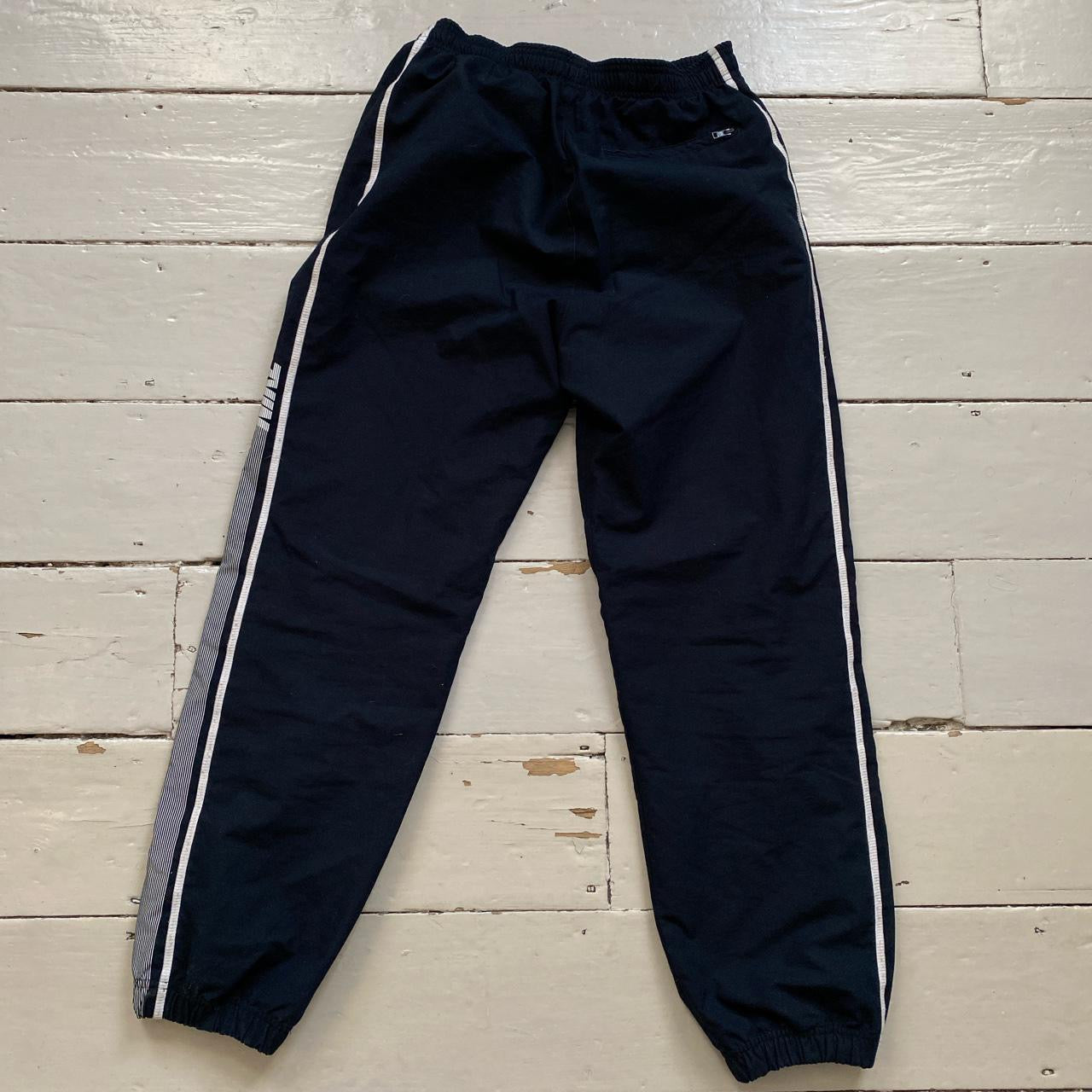 Nike Club Navy Shell Bottoms (Womens Small)