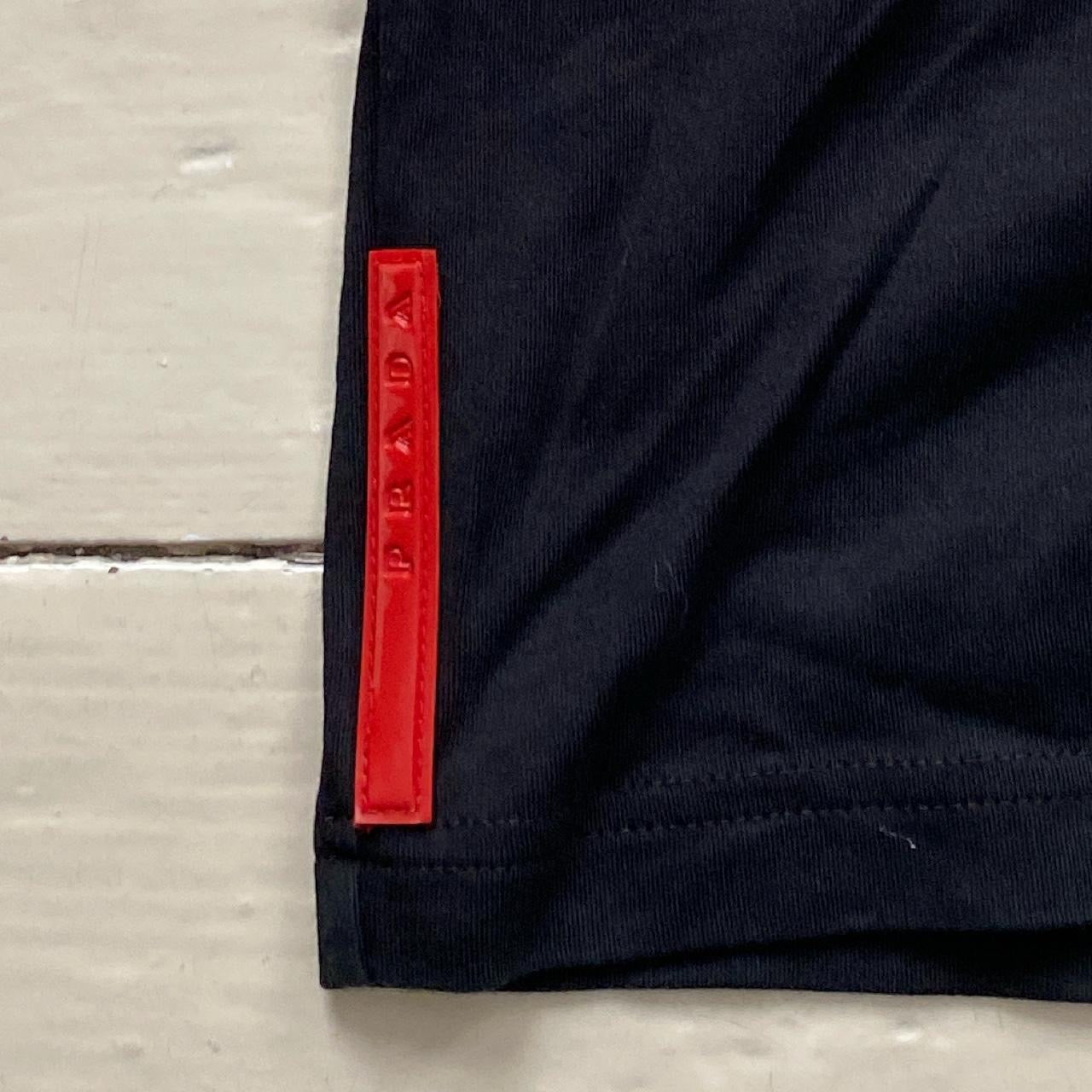 Prada Vintage Black T Shirt (XL)