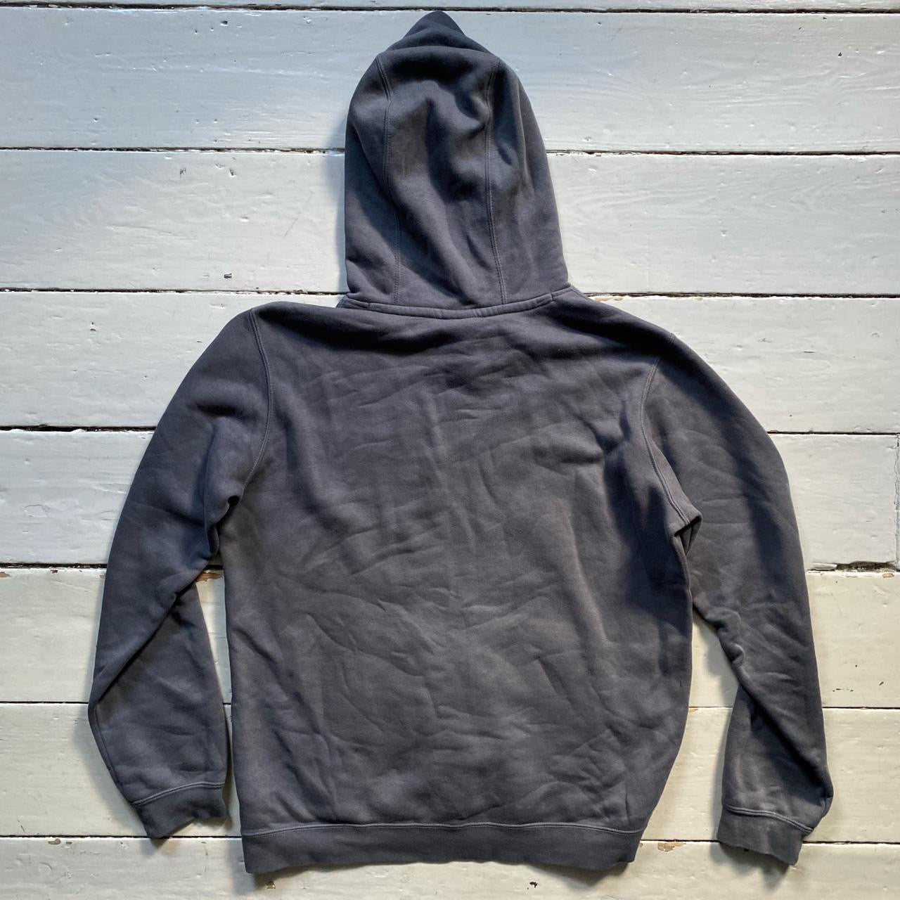 Nike Club Stitch Grey Hoodie (Medium)