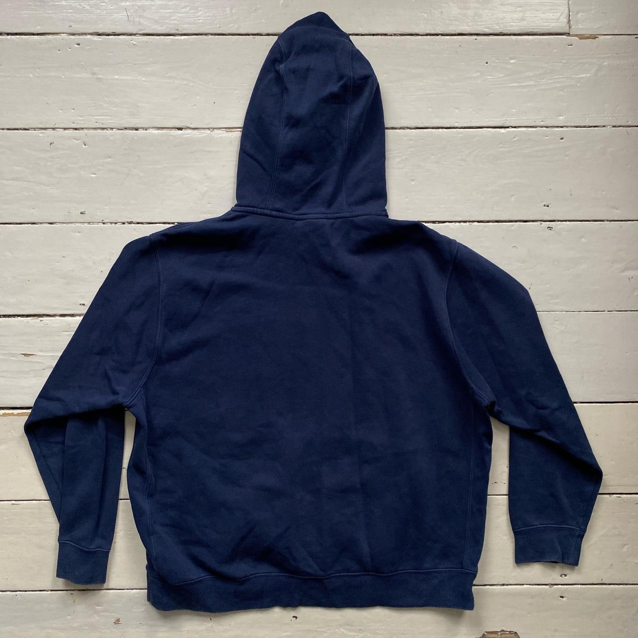 Nike Swoosh Navy Hoodie (XL)