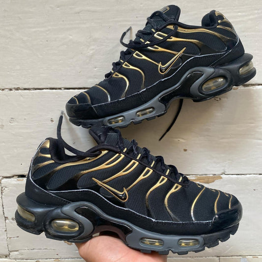 Nike TN Air Max Plus Black Gold (UK 7.5)