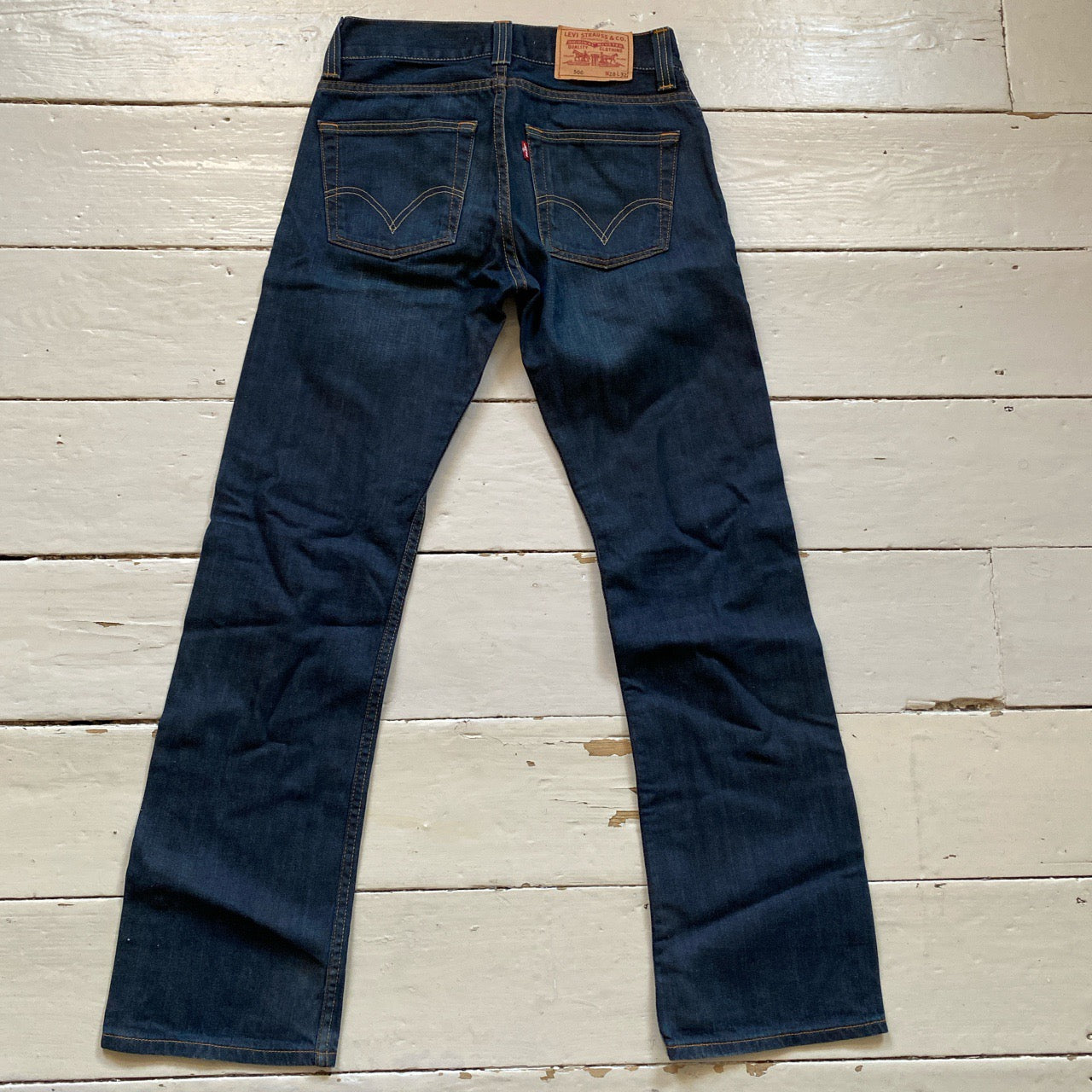 Levis 506 Navy Jeans (28/31)