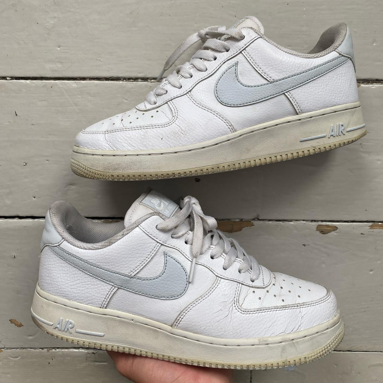 Nike Air Force 1 White Grey (UK 8)