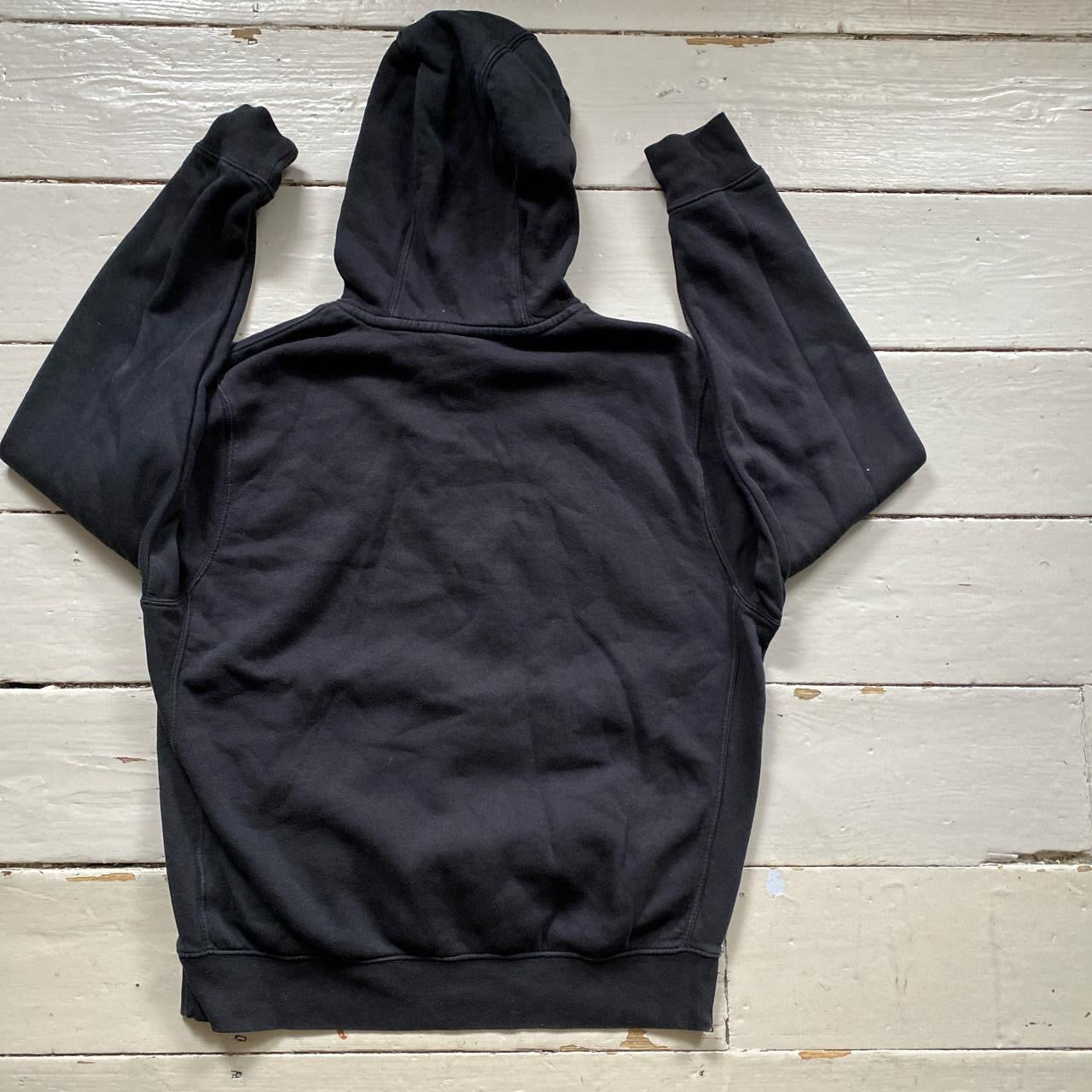 Nike Club Swoosh Black Hoodie (Medium)