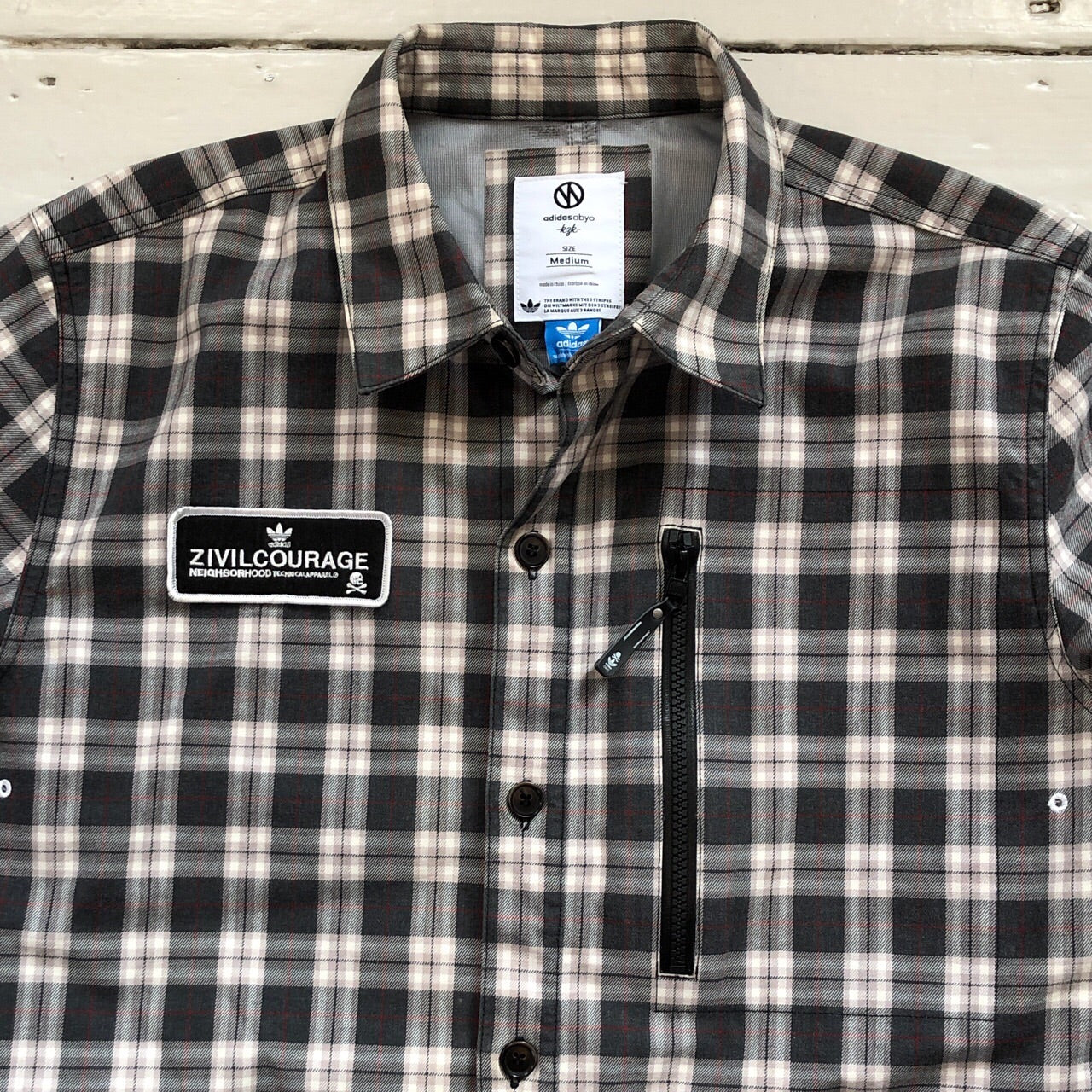 Adidas Originals Kazuki Kuraishi Neighbourhood Collab Shirt (Medium)