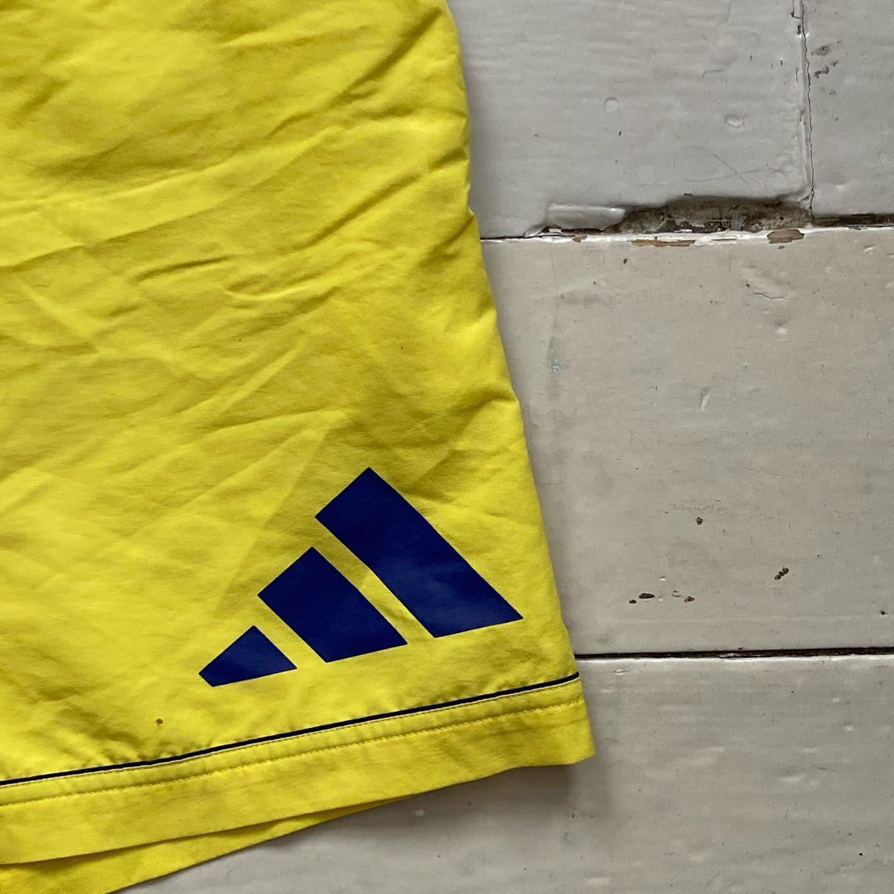 Adidas Vintage Yellow Shorts (XL)