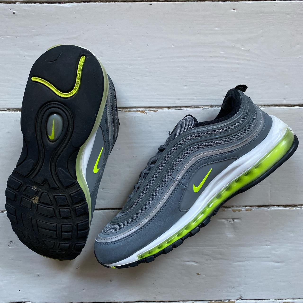 Nike Air Max 97 Neon Silver (UK 11)