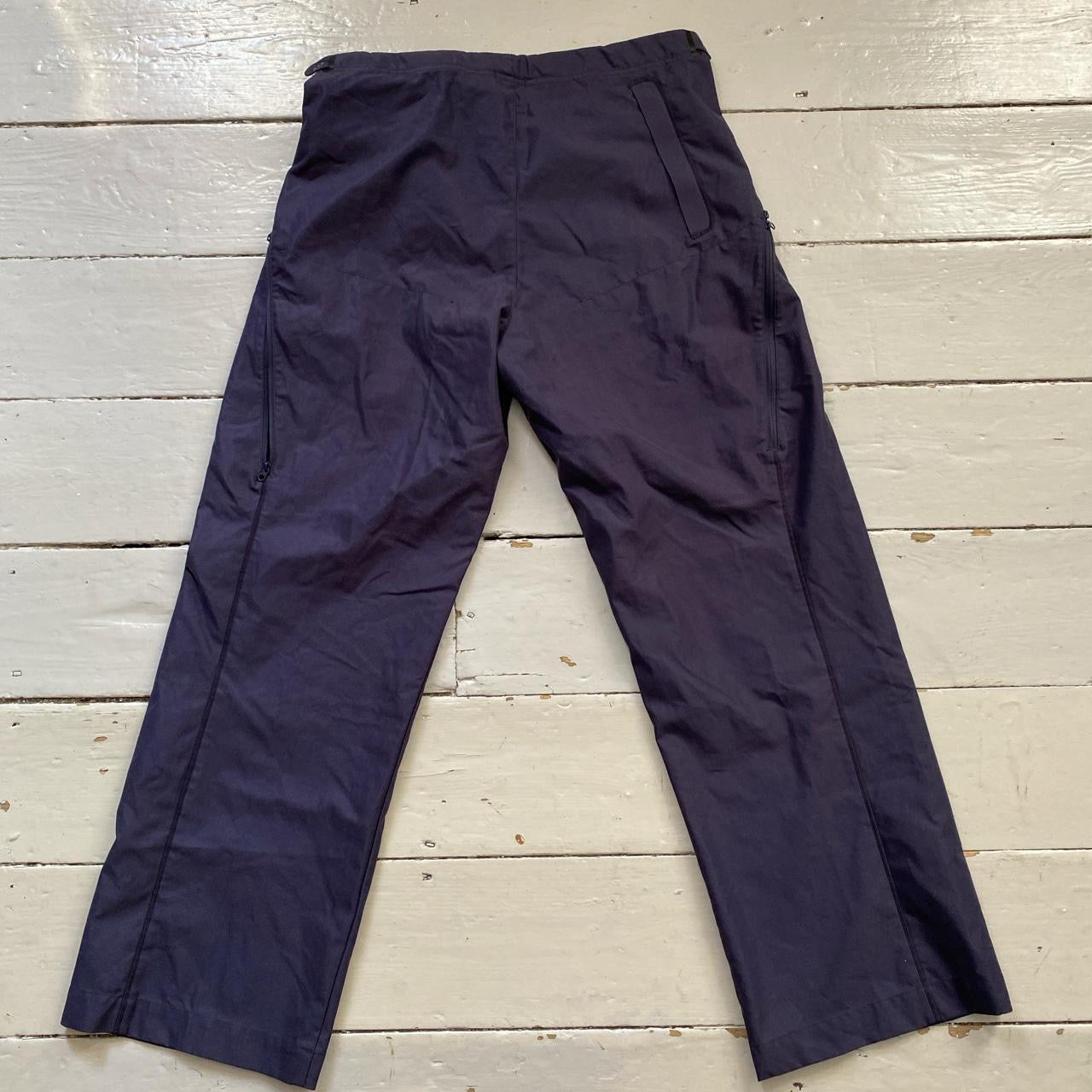 Nike Vintage Navy Cargo Trousers (Medium)