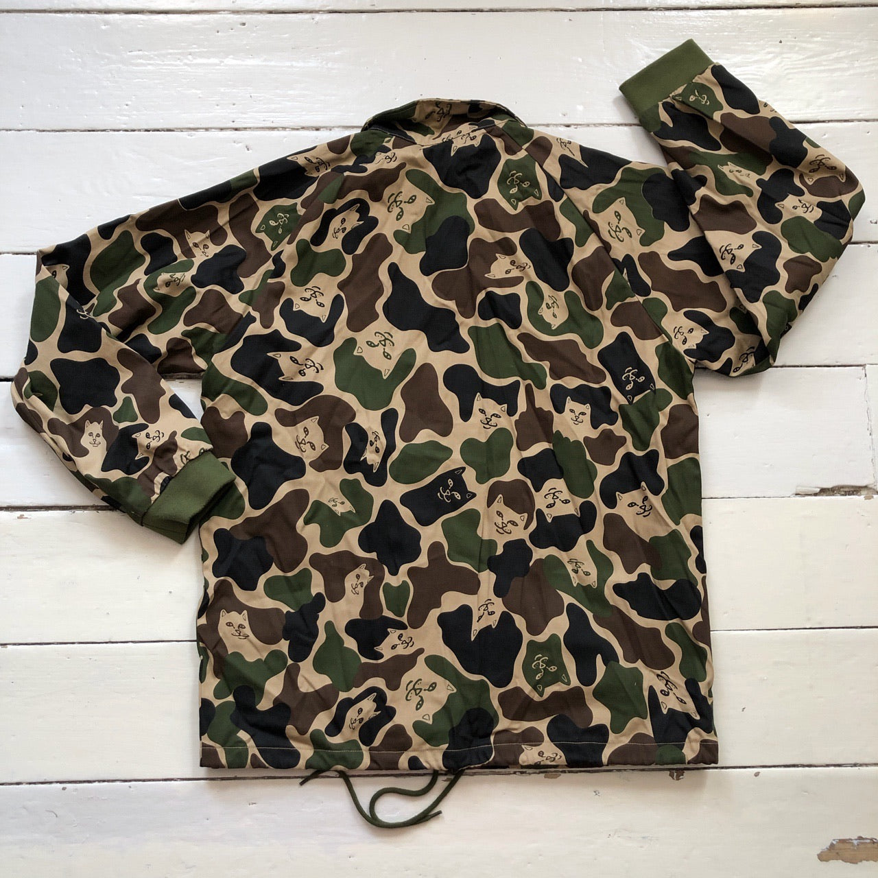 RIPNDIP Camouflage Coach Jacket (XL)